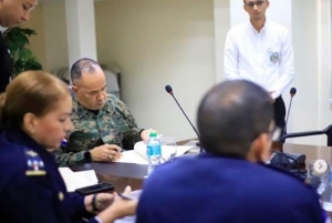 El presidente de la JRFFAA realiza reunión ordinaria; donde fueron conocidas las pensiones de miembros de las Fuerzas Armadas