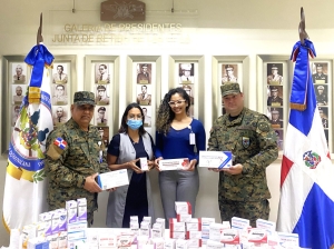 JRFPFFAA recibe donación de medicamentos e insumos de PROMESECAL