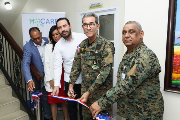 Ministerio de Defensa y Junta de Retiro inauguran módulo de telemedicina para los retirados de las Fuerzas Armadas