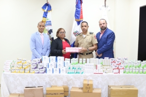 Junta de Retiro recibe donación de medicamentos de Promese/Cal