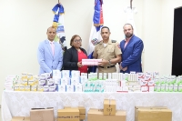Junta de Retiro recibe donación de medicamentos de Promese/Cal