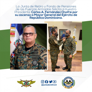 Ascenso de Nuestro Presidente de la JRFPFFAA