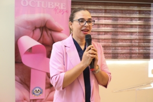 Charla “Cáncer de mama: una mirada desde la prevención a la atención” para el personal femenino de la Junta de Retiro