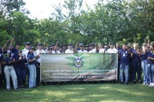 Junta de Retiro realiza jornada de reforestaci&oacute;n y educaci&oacute;n ambiental en los Humedales del Ozama