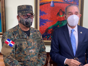 Presidente de esta Junta de Retiro y Fondo de Pensiones realiza una visita de cortesía al Dr. Franklin García Fermín