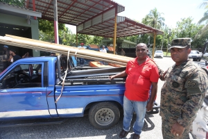 Entrega de Materiales de Construcción
