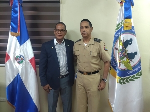 Visita del Director de la Reserva de la Policía Nacional a la JRFPFFAA