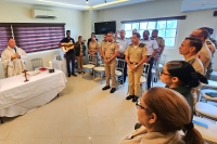 Junta de Retiro celebra misa de acción de gracias por el bienestar de la familia institucional