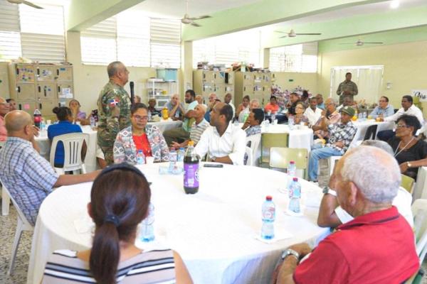 Junta de Retiro realiza Jornada de Asistencia Social para retirados militares en Licey al Medio