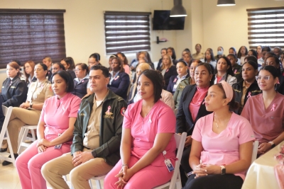 Charla “Diagnóstico Precoz y Alertas del Cáncer de Mama” para el personal femenino de la Junta de Retiro
