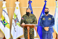 Presidente Junta de Retiro junto al Ministro de Interior y Policía realizan visita CESAC