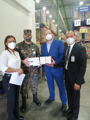 Junta de Retiro y Fondo de Pensiones de las Fuerzas Armadas recibe apoyo del Programa de Medicamentos Esenciales y Central de Apoyo Logístico PROMESE/CAL