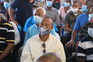 Encuentro con los Militares Retirados de las FFAA residentes en Elías Piña